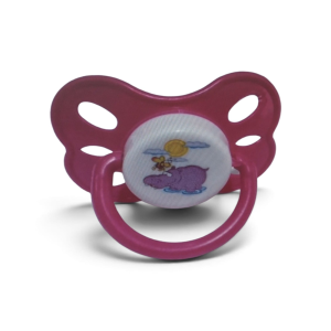 Chupeta cart. 141 c/ 1 pç silic.orto Baby Paco 